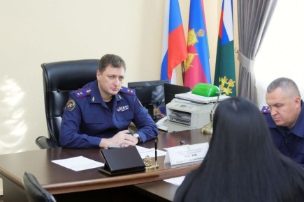 Руководитель краевого следственного управления СК России дал ряд поручений по результатам проведения выездного приема граждан в Кропоткине