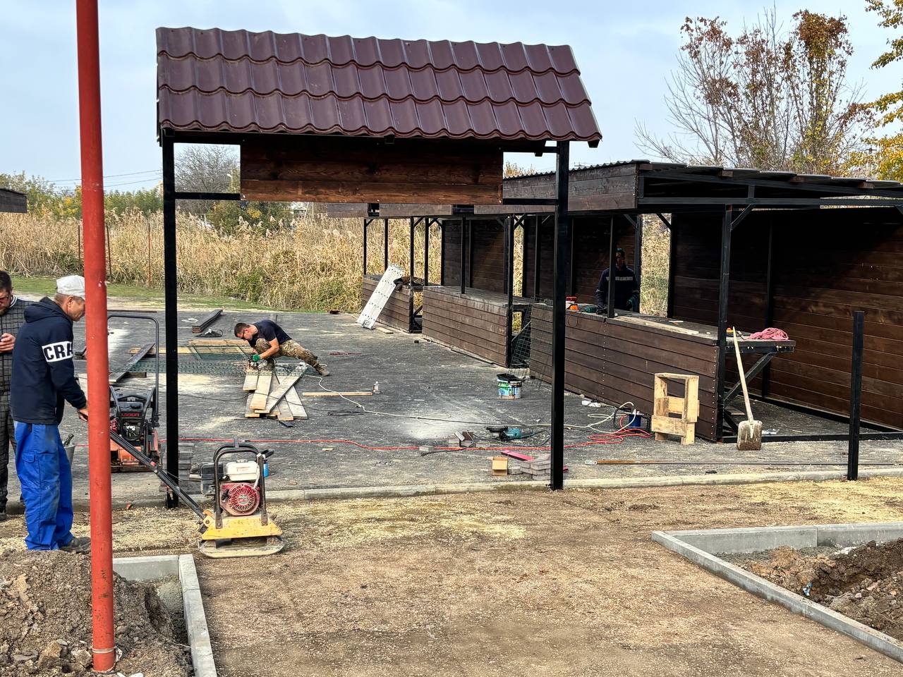 В ст. Ясенской проверил ход работ по благоустройству новой сельскохозяйственной ярмарки В ст. Ясенской проверил ход работ по благоустройству новой сельскохозяйственной ярмарки