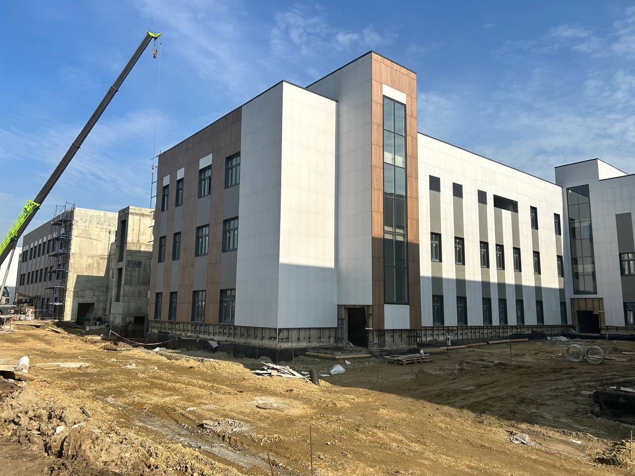 Краевой многопрофильный центр медицинской реабилитации готов на 60%