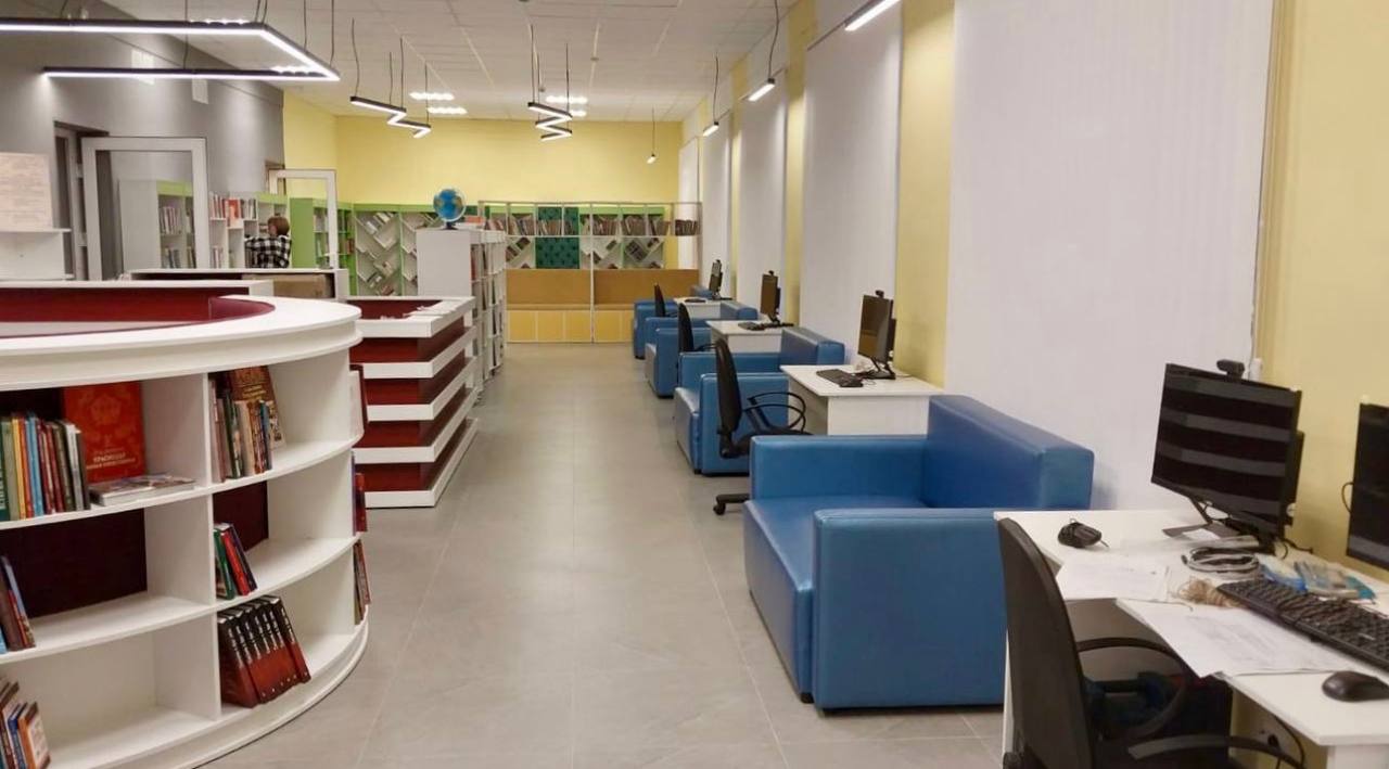 Вениамин Кондратьев: В Краснодарском крае уже 20 модельных библиотек Губернатор рассказал о развитии библиотечной сети региона в рамках нацпроекта «Семья» Вениамин Кондратьев: В Краснодарском крае уже 20 модельных библиотек Губернатор рассказал о развитии библиотечной сети региона в рамках нацпроекта «Семья»