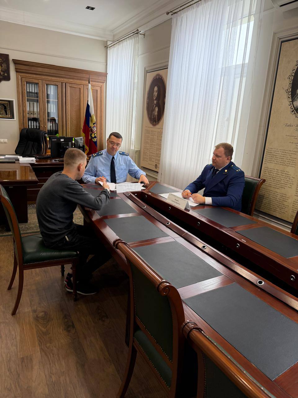 В прокуратуре Северского района начальником управления прокуратуры края проведен прием граждан В прокуратуре Северского района начальником управления прокуратуры края проведен прием граждан