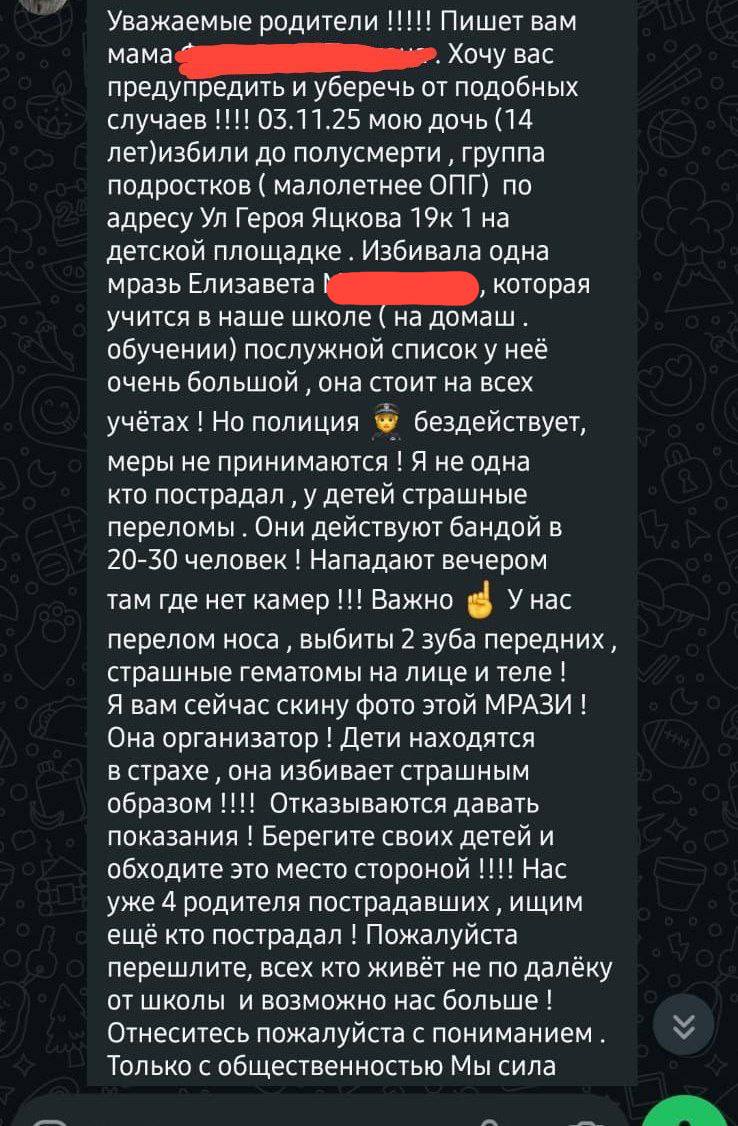 Екатерина Мизулина: Подростки в Краснодаре организовали бойцовский клуб и терроризируют дворы Екатерина Мизулина: Подростки в Краснодаре организовали бойцовский клуб и терроризируют дворы