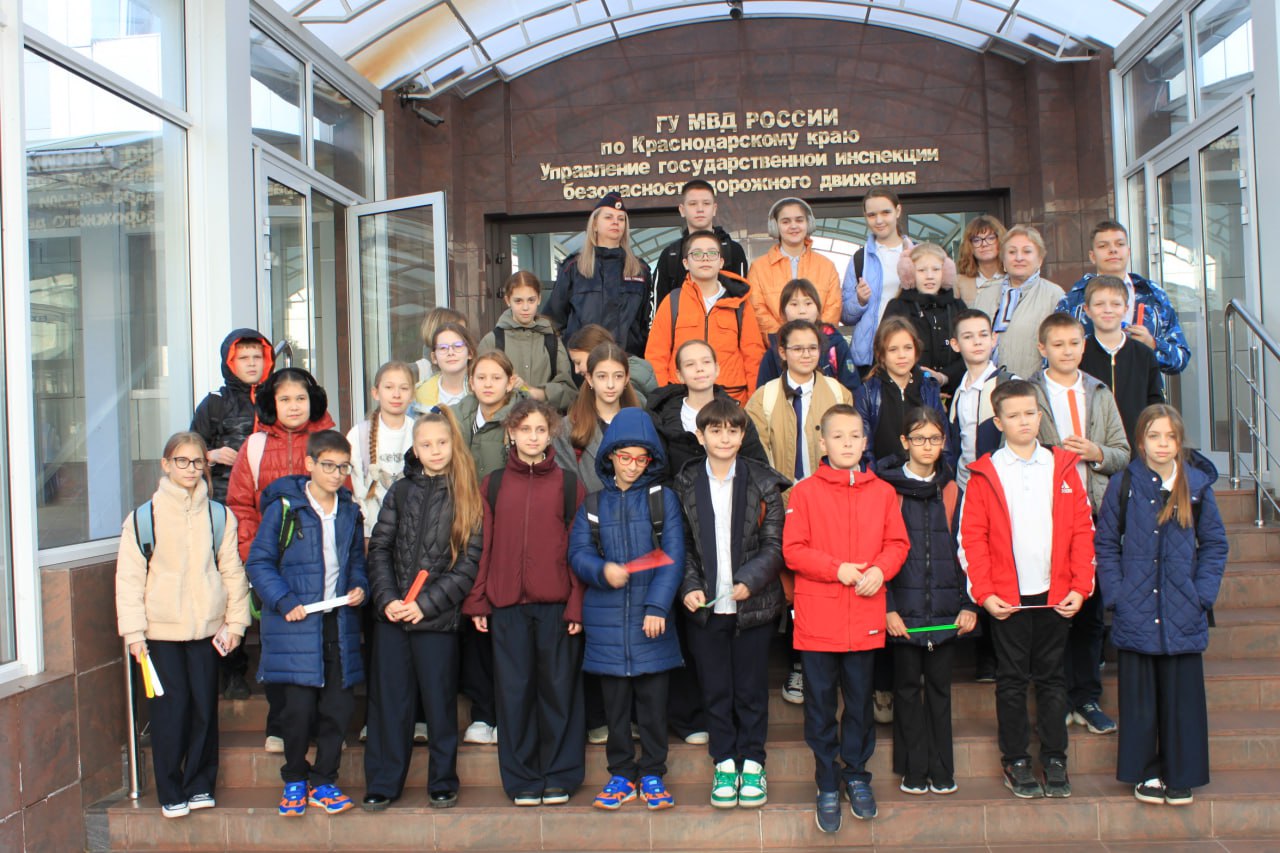 Школьники посетили музей Госавтоинспекции