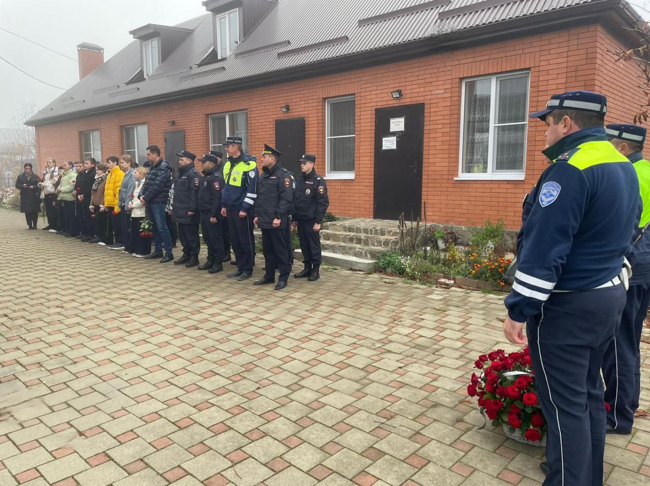 В Северском районе почтили память погибших при исполнении служебных обязанностей