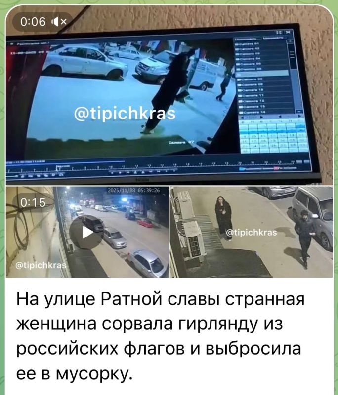 На основании выявленной в сети Интернет информации полицией Краснодара инициирована доследственная проверка, в ходе которой будет установлена личность женщины и мотивы её поступка