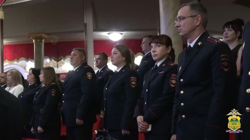 В Краснодаре торжественно отметили День сотрудника органов внутренних дел