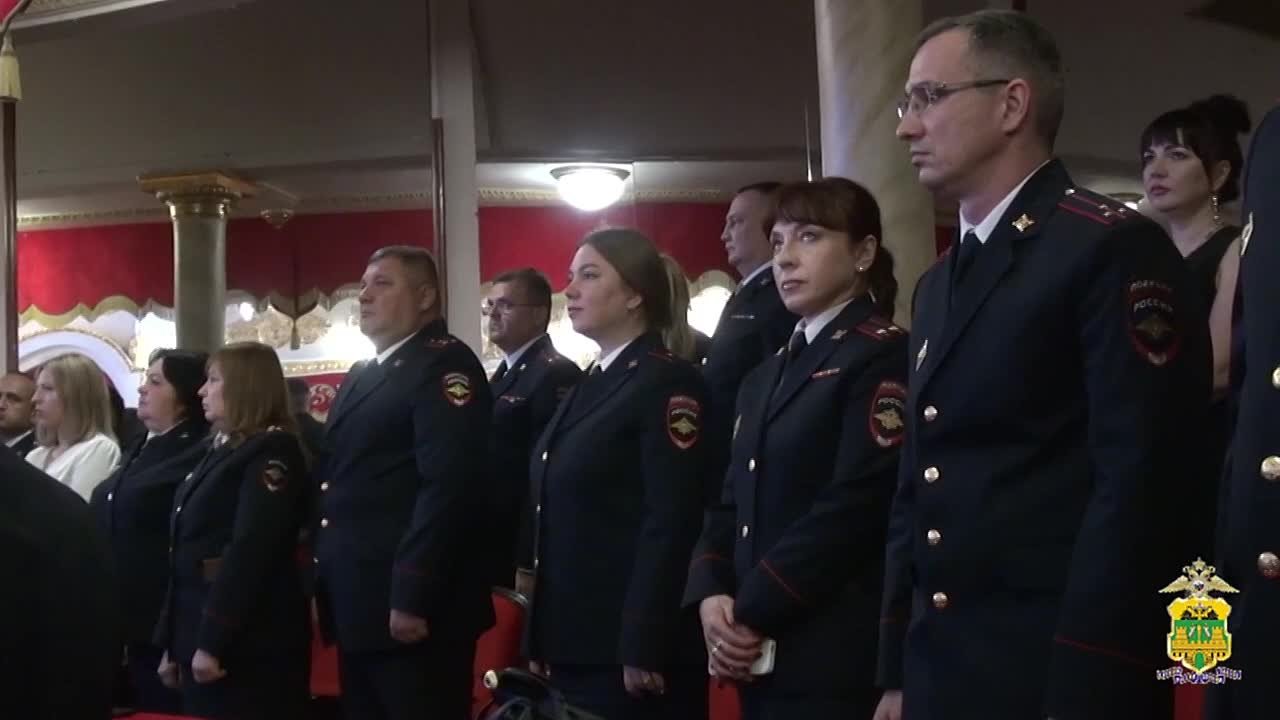 В Краснодаре торжественно отметили День сотрудника органов внутренних дел