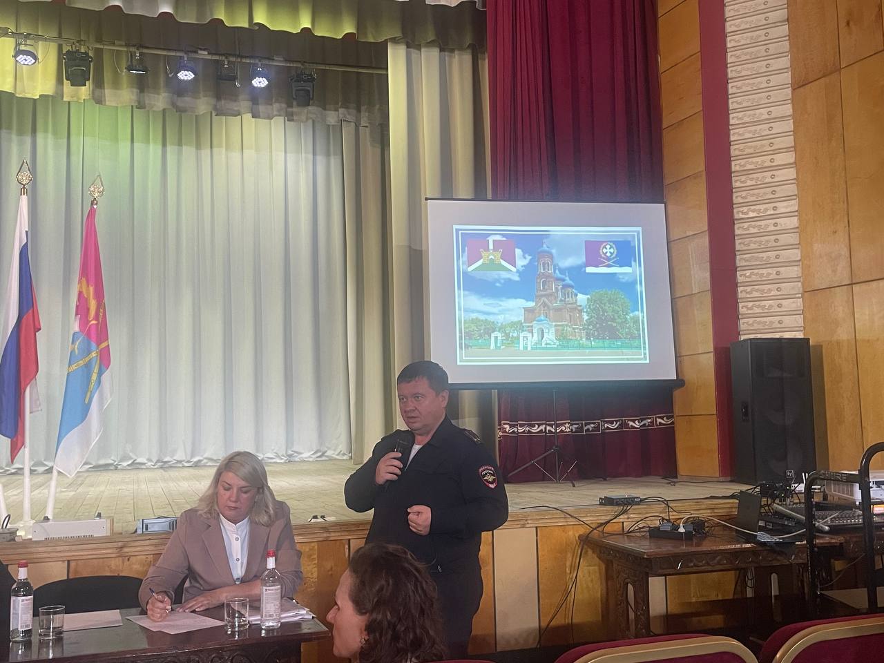 В станице Воронежской Усть-Лабинского района состоялся сход граждан