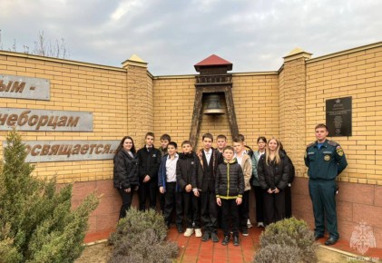 7й пожарноспасательный отряд продолжает знакомить школьников с профессией пожарного