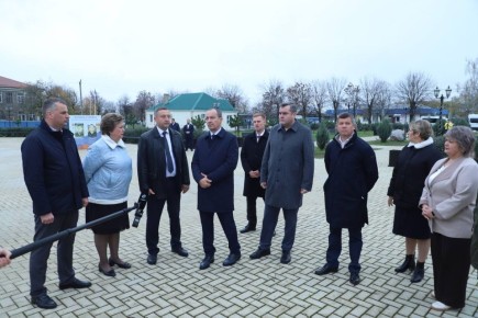 Рабочий день председателя ЗСК Юрия Бурлачко проходит в Белореченском районе