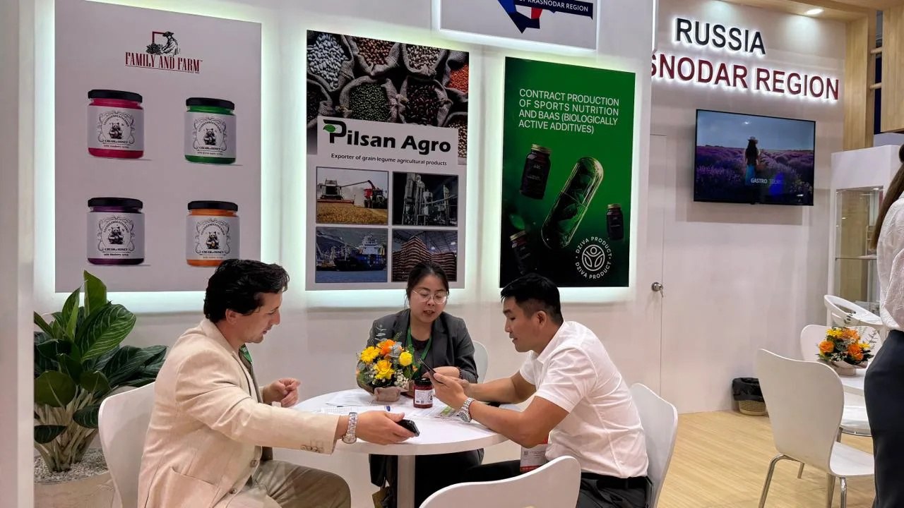 Кубанские компании впервые участвуют в выставке Vietnam Foodexpo-2025