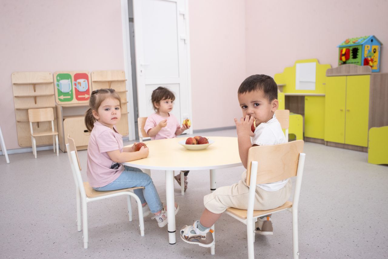 Детский сад «Песковичок» принял первых воспитанников Детский сад «Песковичок» принял первых воспитанников