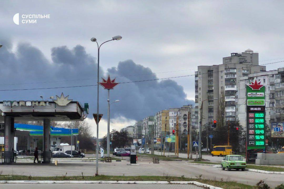 ВС РФ нанесли удары по целям врага в Сумах ВС РФ нанесли удары по целям врага в Сумах