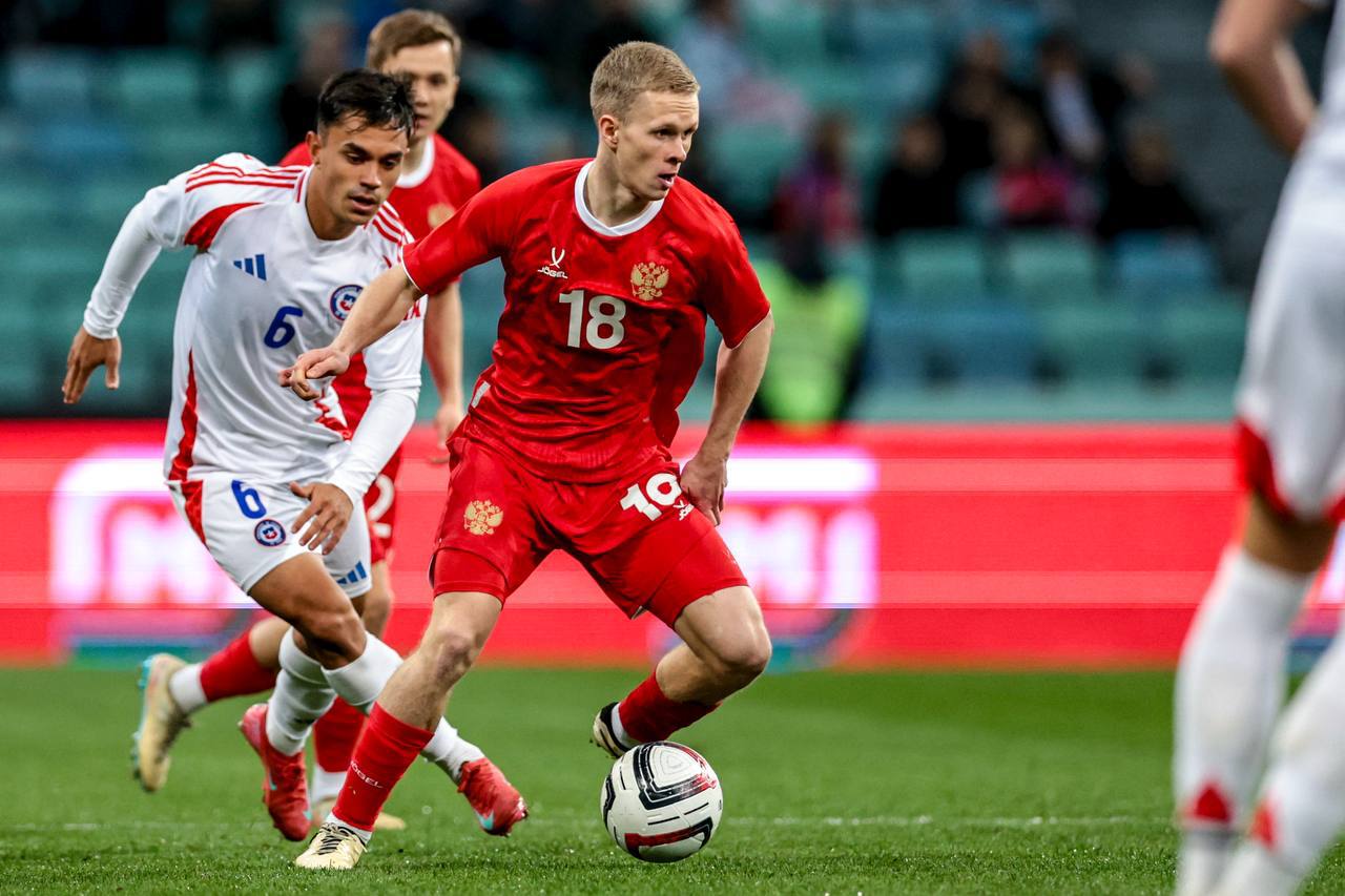 Сборная России не смогла обыграть команду из Чили в товарищеском матче Сборная России не смогла обыграть команду из Чили в товарищеском матче