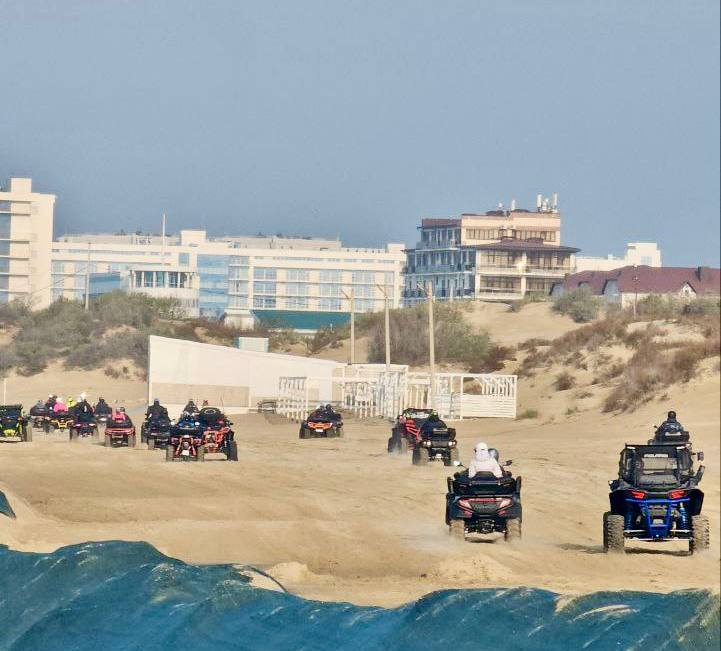 В Анапе установили личности участников массового заезда на квадроциклах по пляжам В Анапе установили личности участников массового заезда на квадроциклах по пляжам