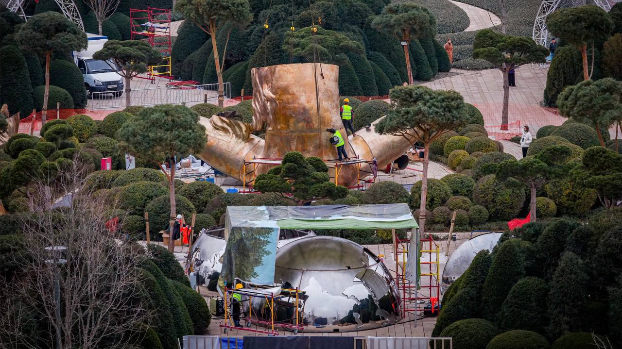 Новым объектом в парке «Краснодар» станет «Мать Земля» Новым объектом в парке «Краснодар» станет «Мать Земля»