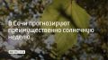 По данным Гидрометцентра России, на курорте с 17 по 22 ноября будет около +20 градусов