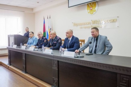 В Краснодаре состоялось торжественное мероприятие, посвященное 102-летию службы участковых уполномоченных полиции