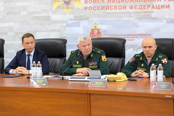 Глава Сочи Андрей Прошунин принял участие в учебно-методическом сборе Росгвардии