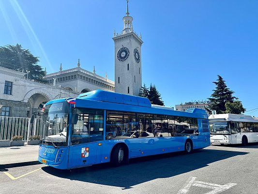 В Сочи в связи с проведением международных футбольных матчей изменена схема движения общественного транспорта