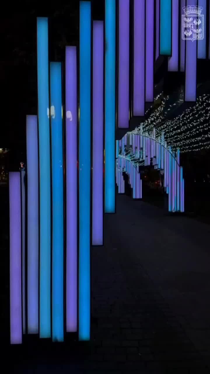 Тест нормальный. В Краснодаре проверили, а работает ли иллюминация, которую сейчас активно монтируют на улице Красной