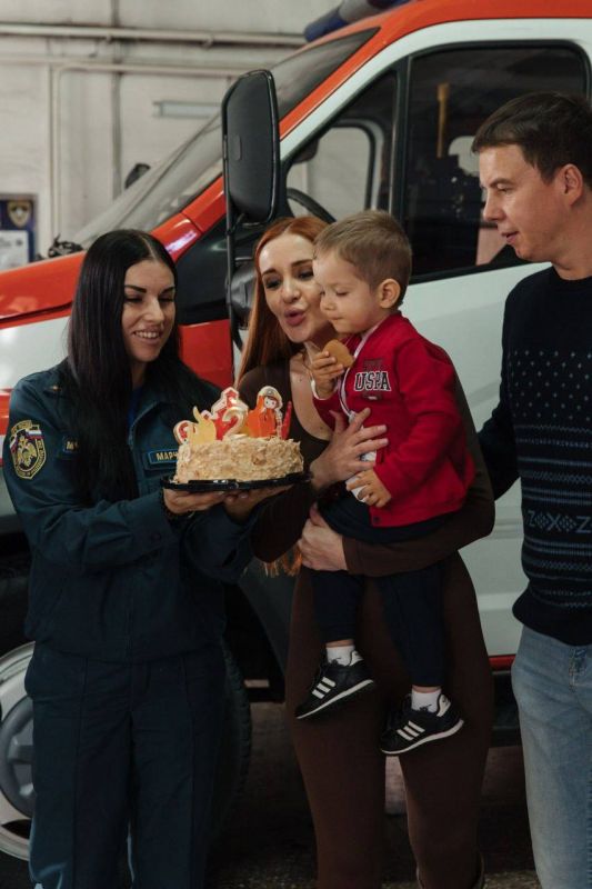 Исполнение мечты маленького Леона: МЧС России — мечты сбываются!