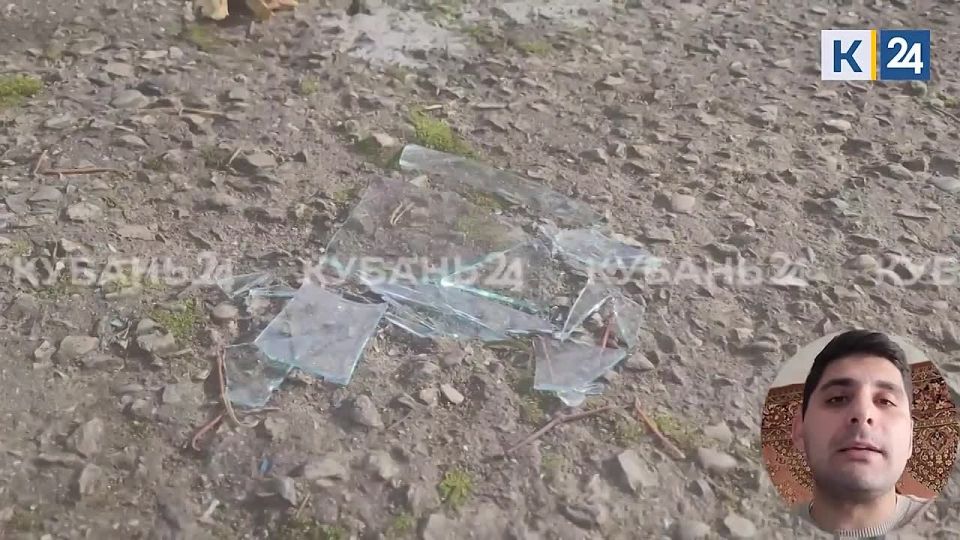 17 жилых домов и 2 магазина повреждены при падении обломков БПЛА в Северском районе