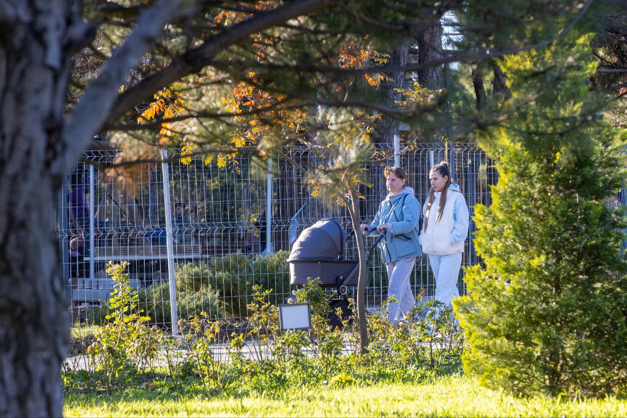 Осень - пора контрастов. И в погоде тоже
