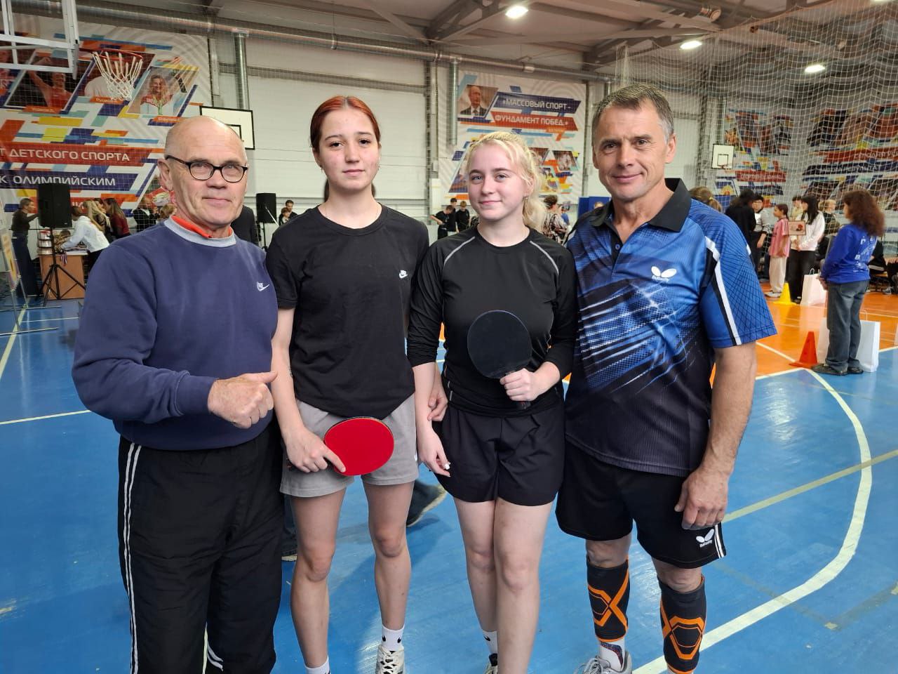 15 ноября на базе спортивного комплекса «Приазовье» прошел VI турнир по настольному теннису памяти почетного гражданина Ейского района А. Н. Белана 15 ноября на базе спортивного комплекса «Приазовье» прошел VI турнир по настольному теннису памяти почетного гражданина Ейского района А. Н. Белана