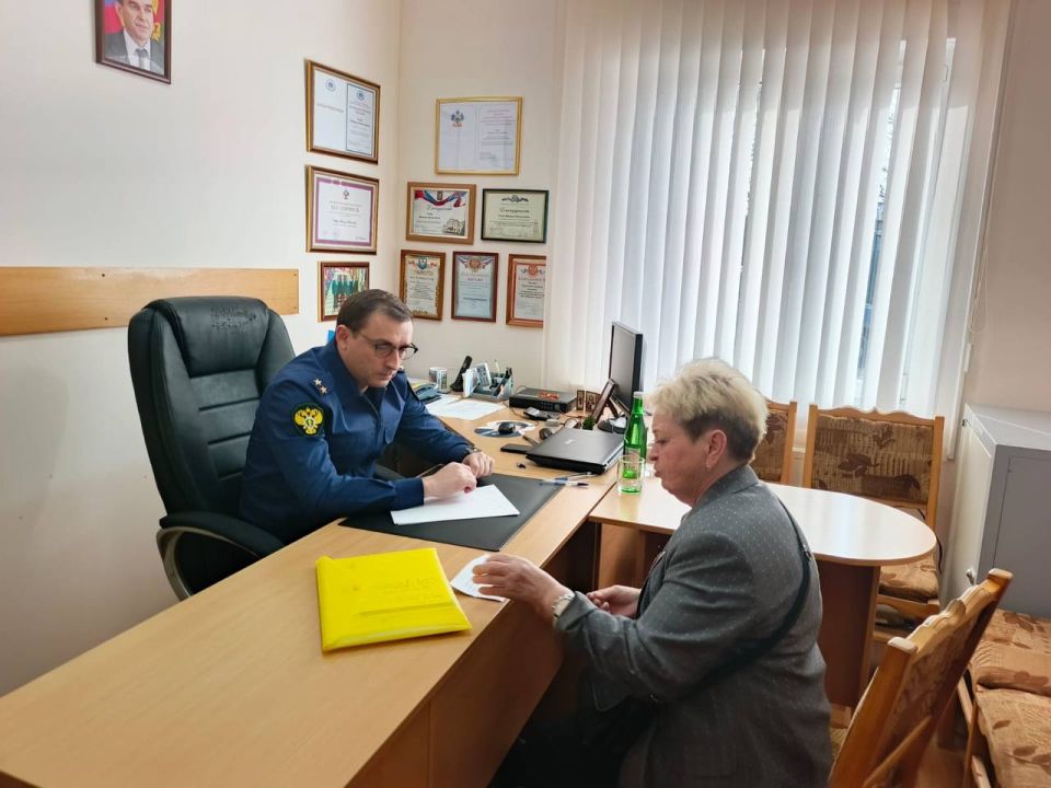 Прокуратурой Апшеронского района проведен выездной прием граждан