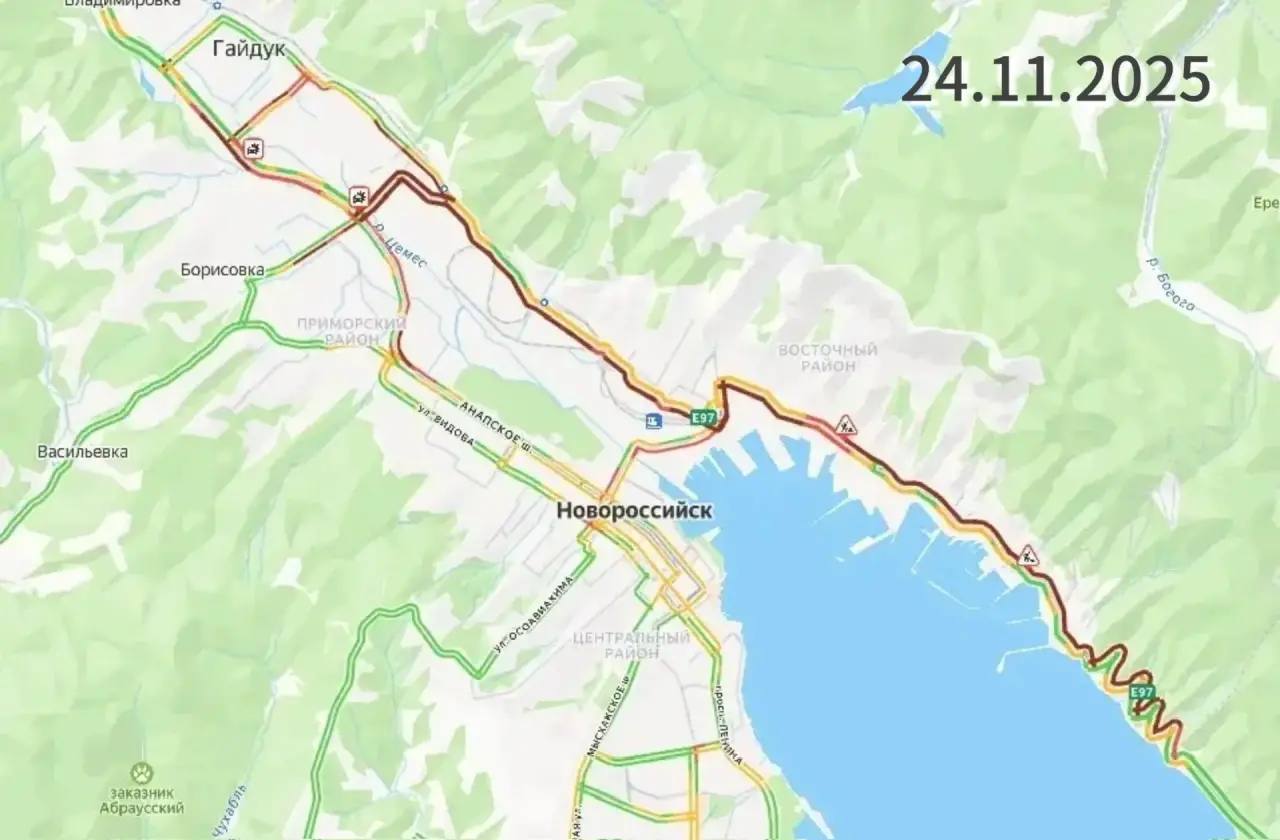 Андрей Кравченко: В Восточном районе Новороссийска на участке М4 «Дон» км 1540 – км 1542 ремонтные работы дорожного полотна с сегодняшнего дня будут проводиться в ночное время Андрей Кравченко: В Восточном районе Новороссийска на участке М4 «Дон» км 1540 – км 1542 ремонтные работы дорожного полотна с сегодняшнего дня будут проводиться в ночное время