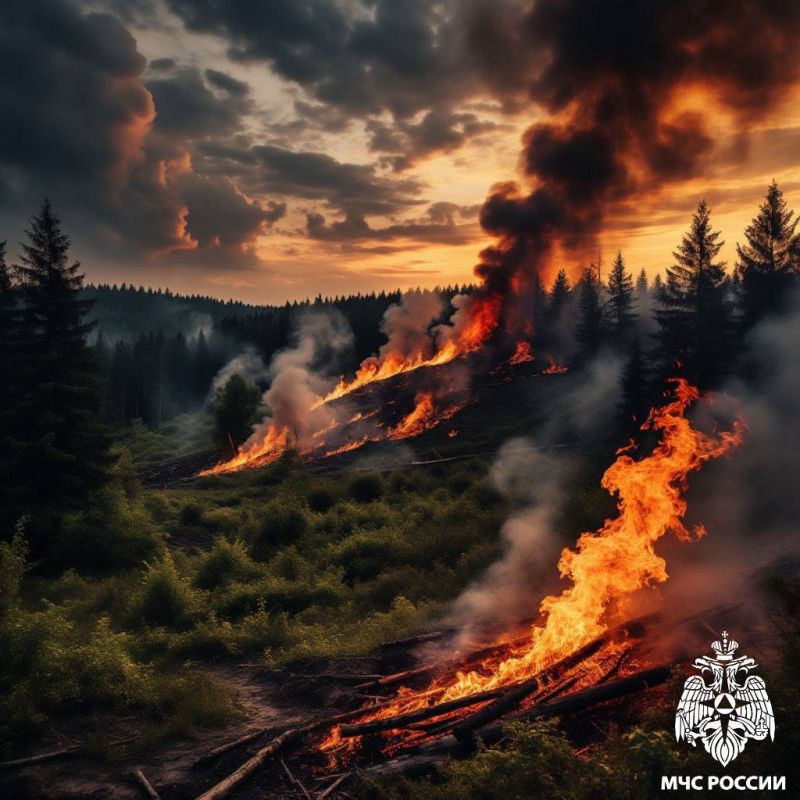 МЧС России: на Кубани 25 и 26 ноября высокая пожароопасность