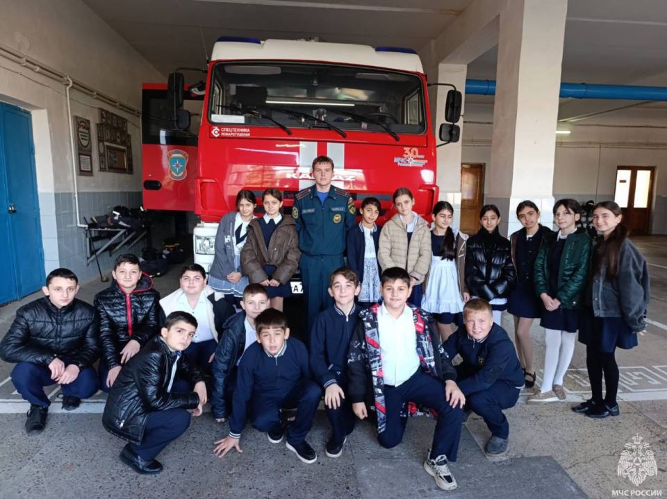 Будущее на посту: Профориентация с пожарными 33 ПСЧ!