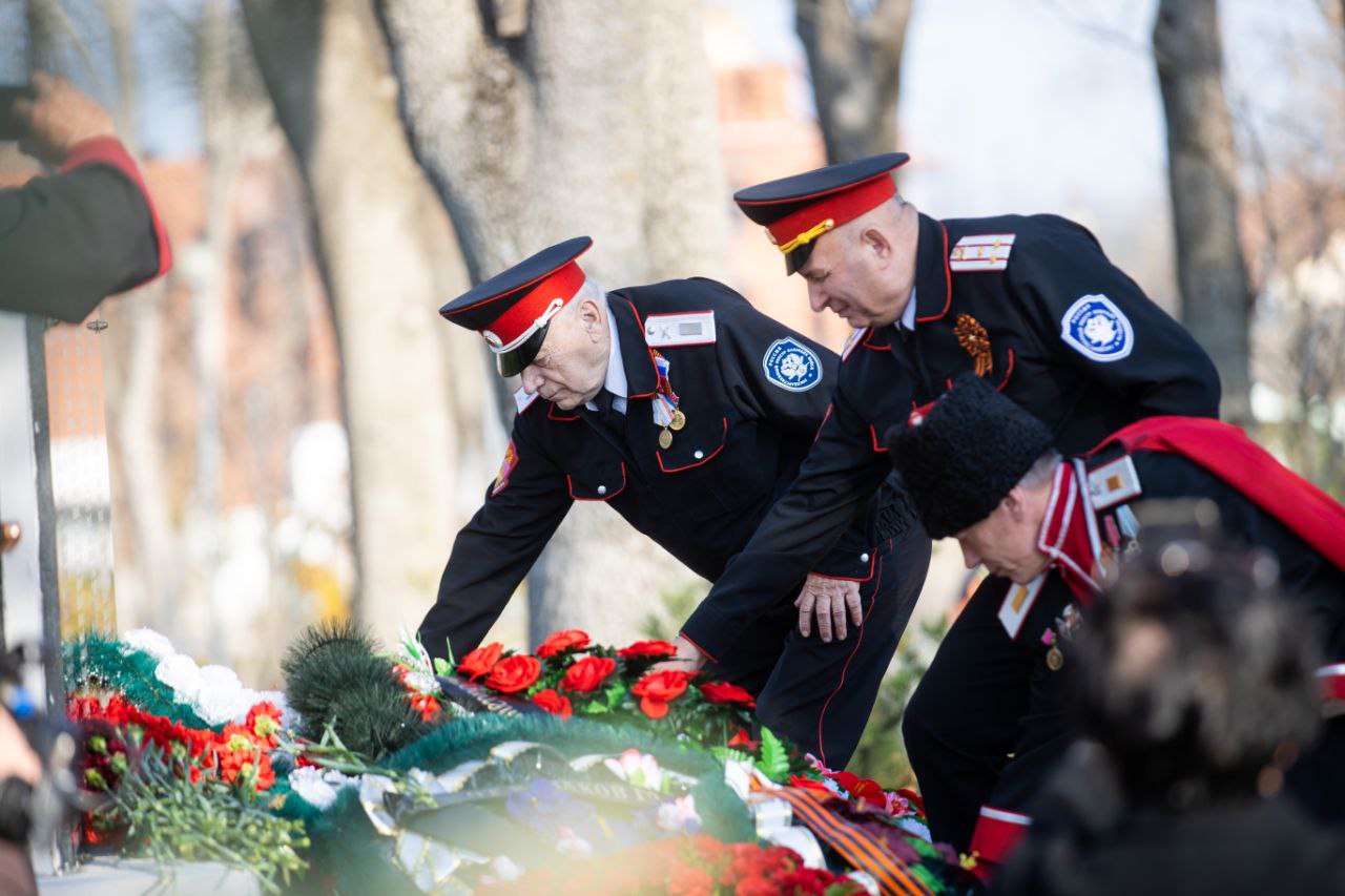 На Гостагаевских поминовениях почтили память жертв фашизма На Гостагаевских поминовениях почтили память жертв фашизма