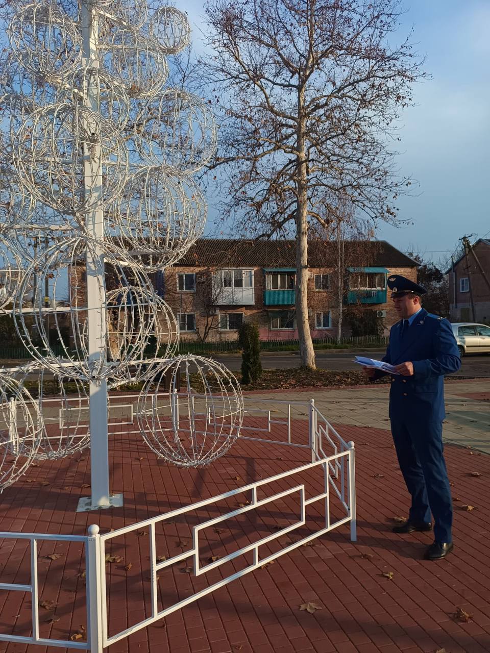 Прокуратурой Гулькевичского района проверены выполненные в рамках национального проекта работы по благоустройству общественной территории