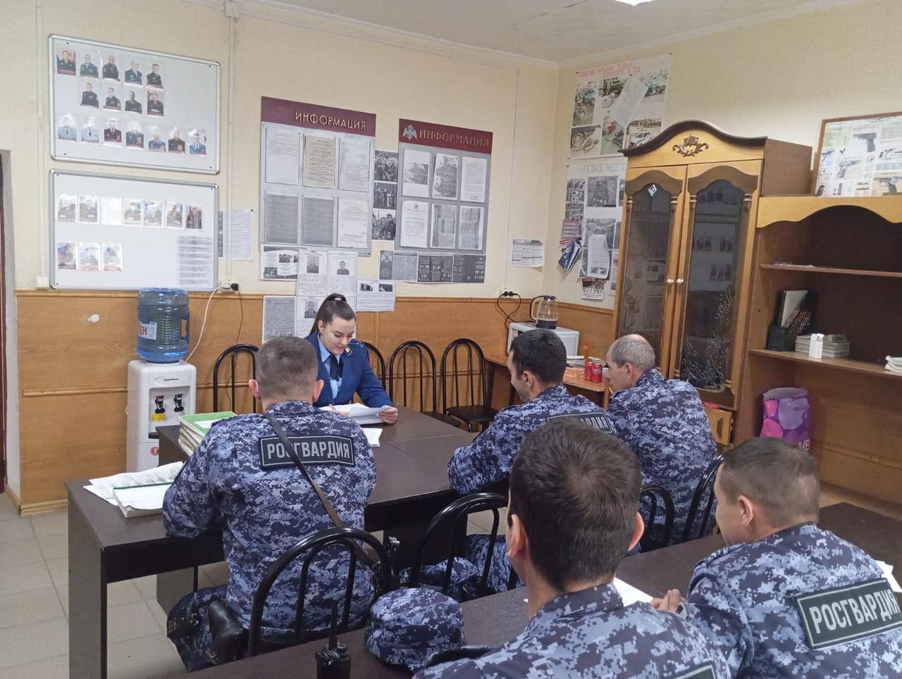 Прокуратурой Апшеронского района проведен семинар с сотрудниками Росгвардии
