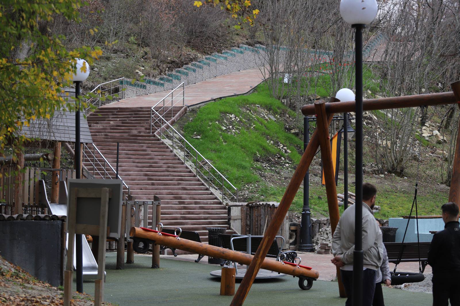 Алексей Богодистов: На этой неделе осмотрел патриотический терренкур, строительство которого уже на финишной прямой Алексей Богодистов: На этой неделе осмотрел патриотический терренкур, строительство которого уже на финишной прямой