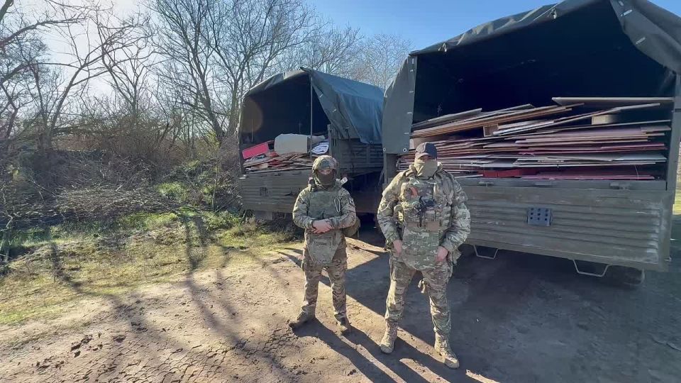 Кубанские предприниматели помогли новороссийским бойцам со стройматериалами