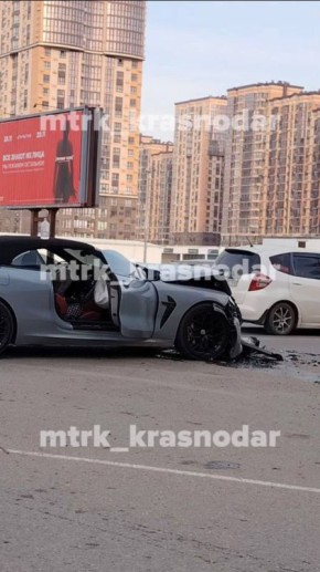 «Люксовое» ДТП произошло на Западном обходе