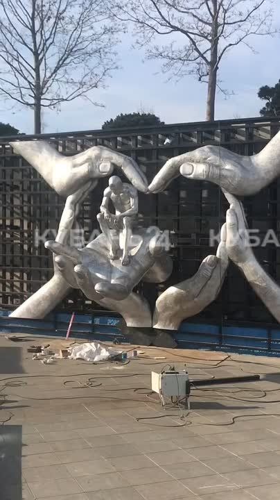 Свой «Мыслитель» из серебра появился в парке «Краснодар»