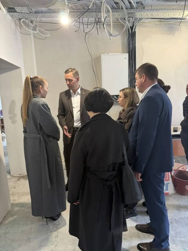 Андрей Кравченко: Капитальный ремонт Молодежного центра продолжается