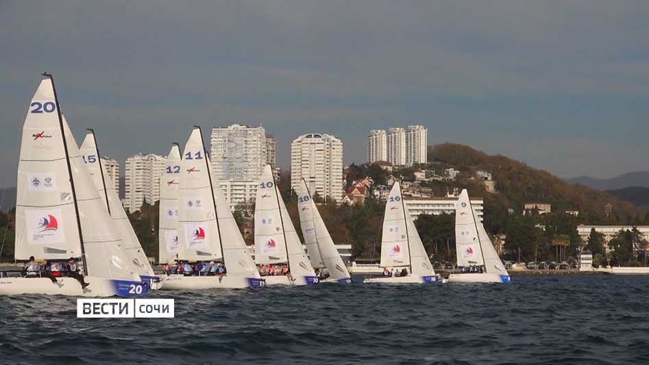 В Сочи завершилась финальная регата Профессиональной парусной лиги
