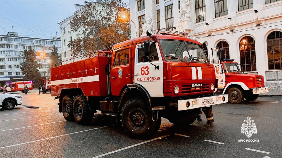 МЧС России: «Оперативная информация за прошедшие сутки на Кубани»