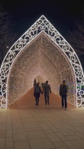 Парк Облаков к Новому году готов