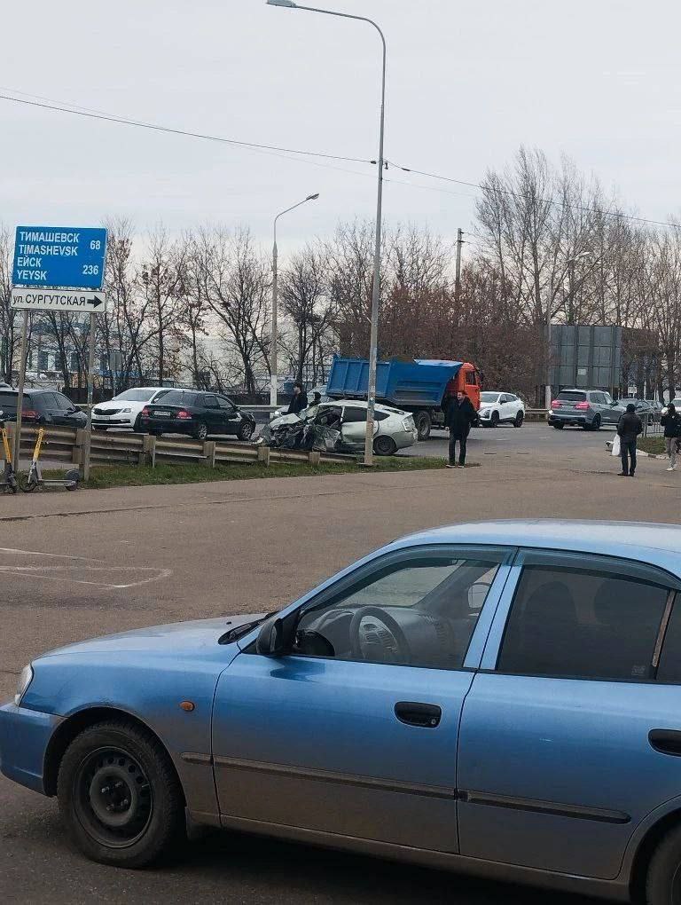 Жёсткое ДТП произошло на улице Дзержинского