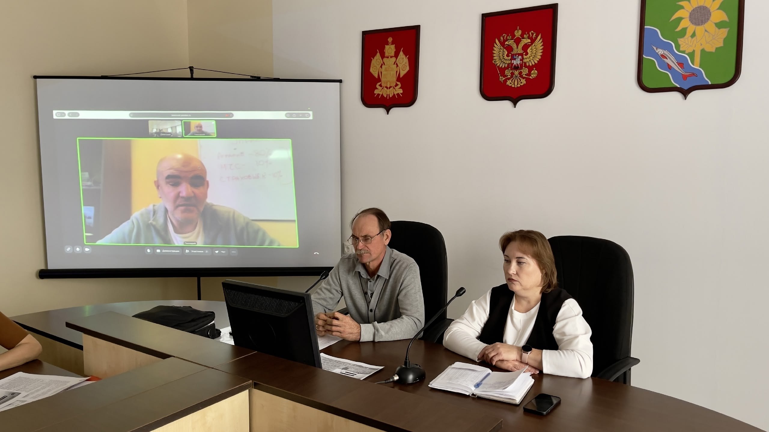 Специалисты управления сельского хозяйства Ейского района приняли участие в расширенном совете Ейской АККОР