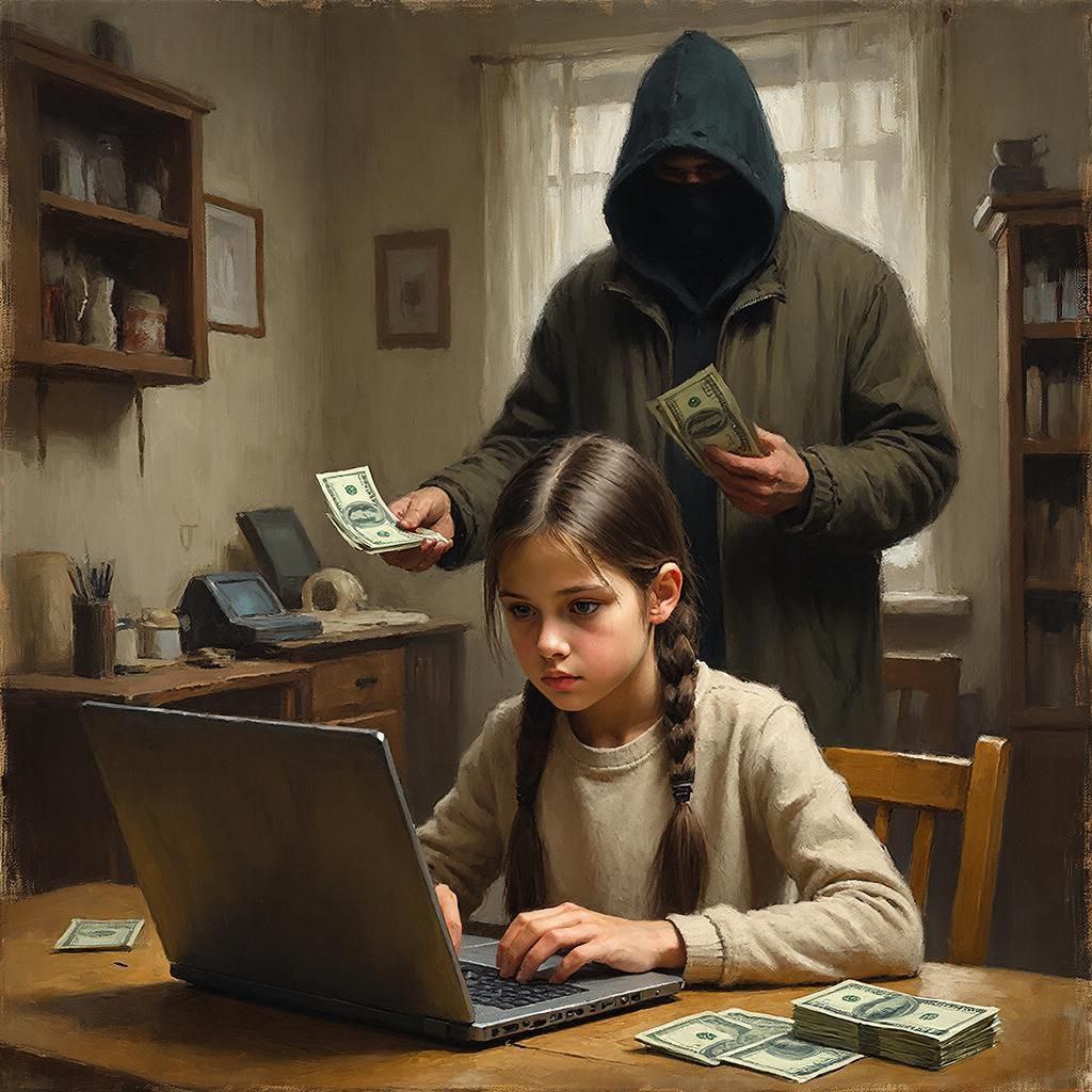 Школьница отдала мошенникам более 9 000 рублей с бабушкиной пенсии