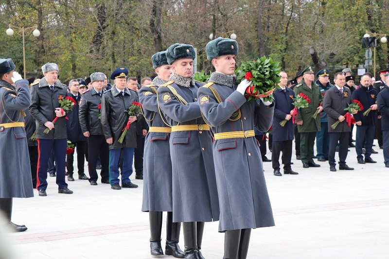 Врио начальника УТ МВД России по ЮФО принял участие в открытии мемориального комплекса "Воинам Отечества - Героям России" Врио начальника УТ МВД России по ЮФО принял участие в открытии мемориального комплекса "Воинам Отечества - Героям России"