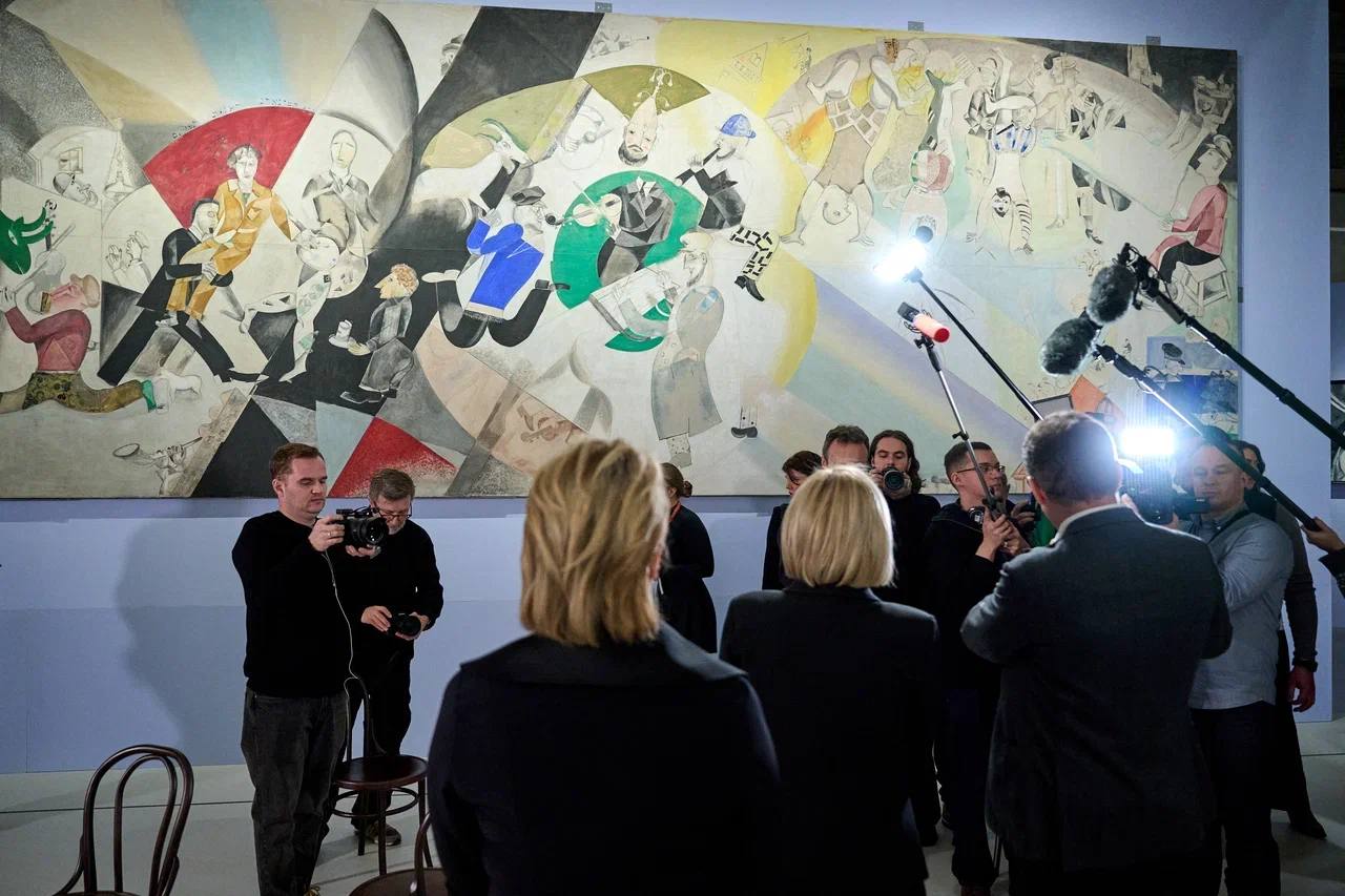 Ольга Любимова: Посетила выставку «Марк Шагал. Радость земного притяжения» в Государственном музее изобразительных искусств имени А.С Ольга Любимова: Посетила выставку «Марк Шагал. Радость земного притяжения» в Государственном музее изобразительных искусств имени А.С