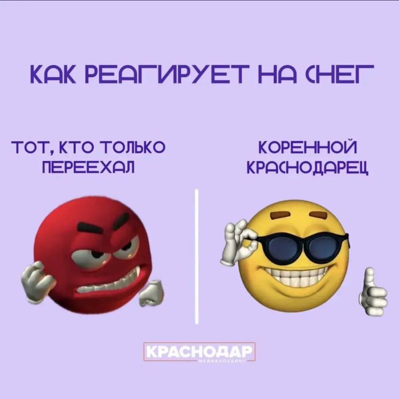 Ну а что? Снег в Краснодаре гость не частый, поэтому мы ему всегда рады